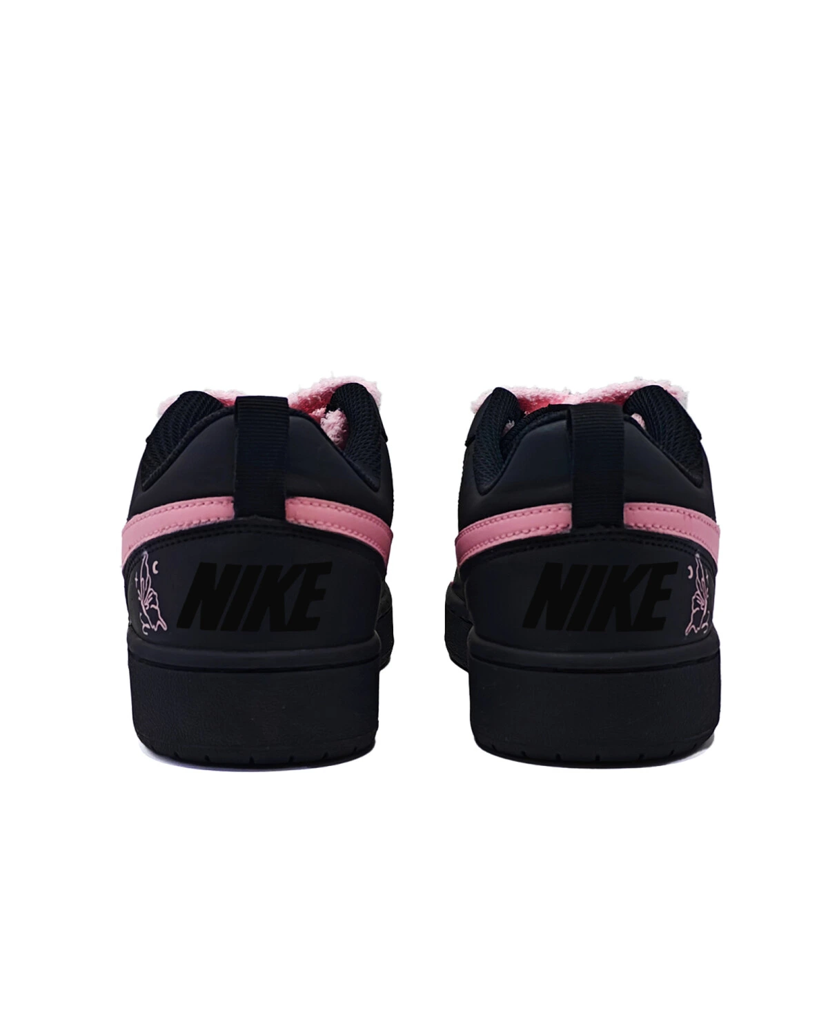 Nike Court Borough детские кроссовки светло-розовые антипробуксовка лёгкие амортизация картинка