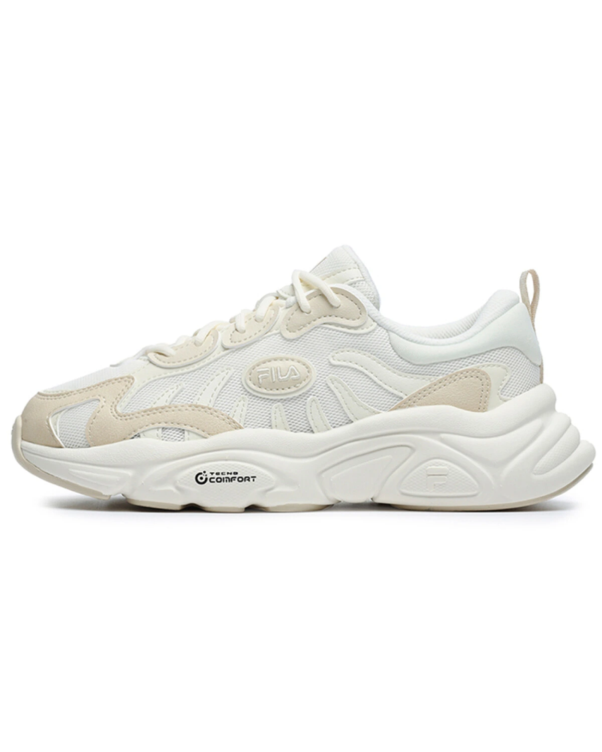 FILA Keppler женские кроссовки с отражающими элементами белые картинка