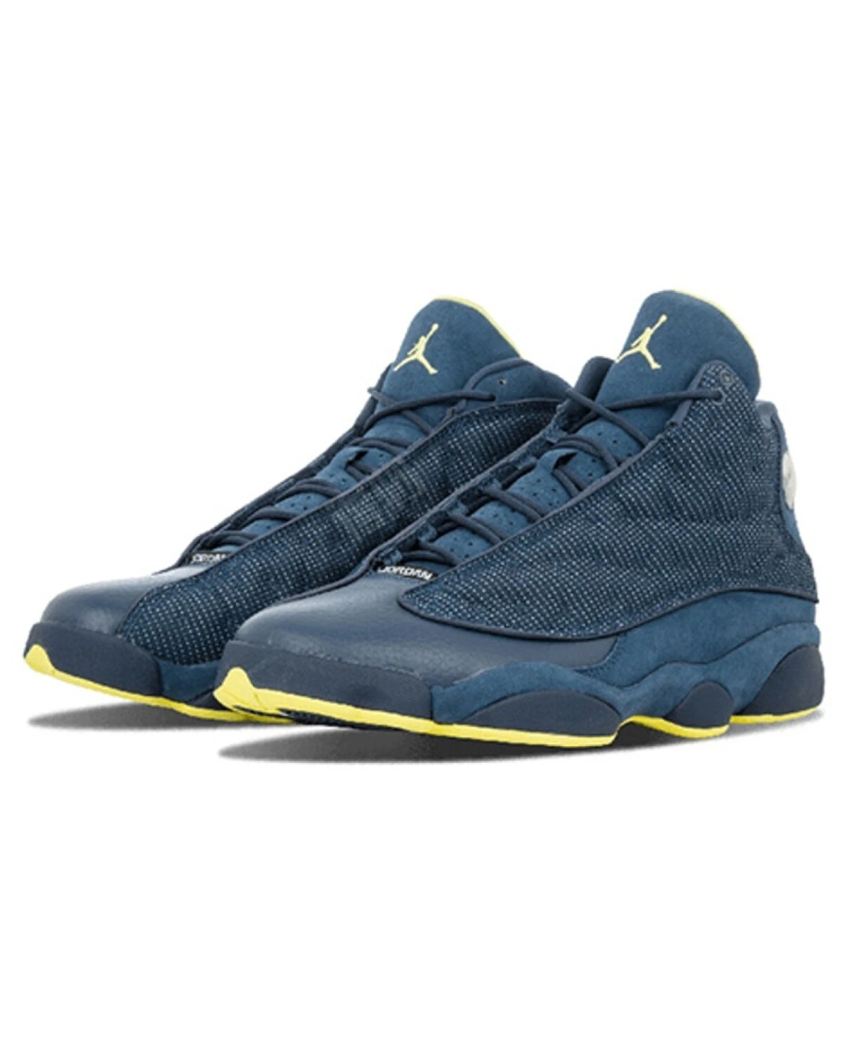 Jordan Air Jordan 13 Retro Squadron Blue мужские спортивные кроссовки текстиль синие картинка