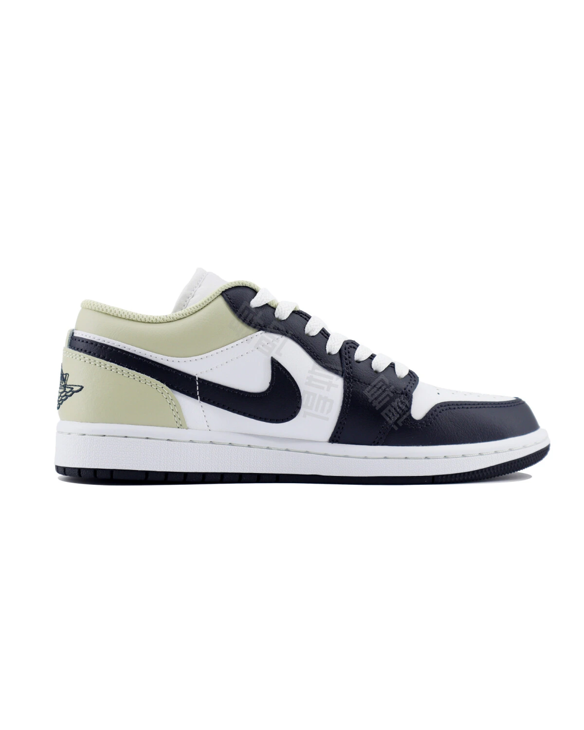 Jordan Air Jordan 1 love unisex кроссовки бело-черные с амортизацией картинка