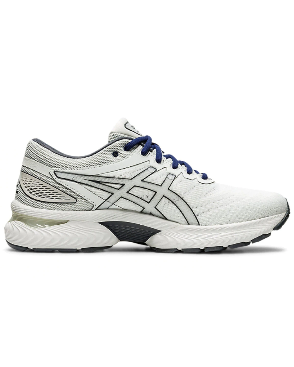 Asics GEL-Nimbus 22 мужские кроссовки для бега серо-белые картинка