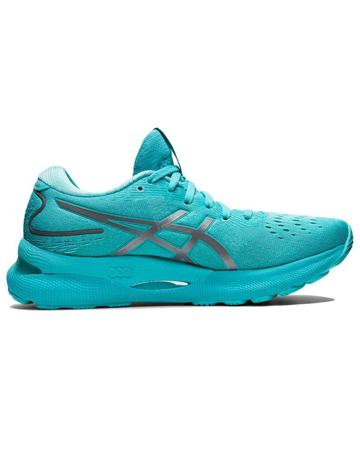 Asics GEL-Nimbus 24 Lite-Show женские спортивные кроссовки для бега голубые картинка
