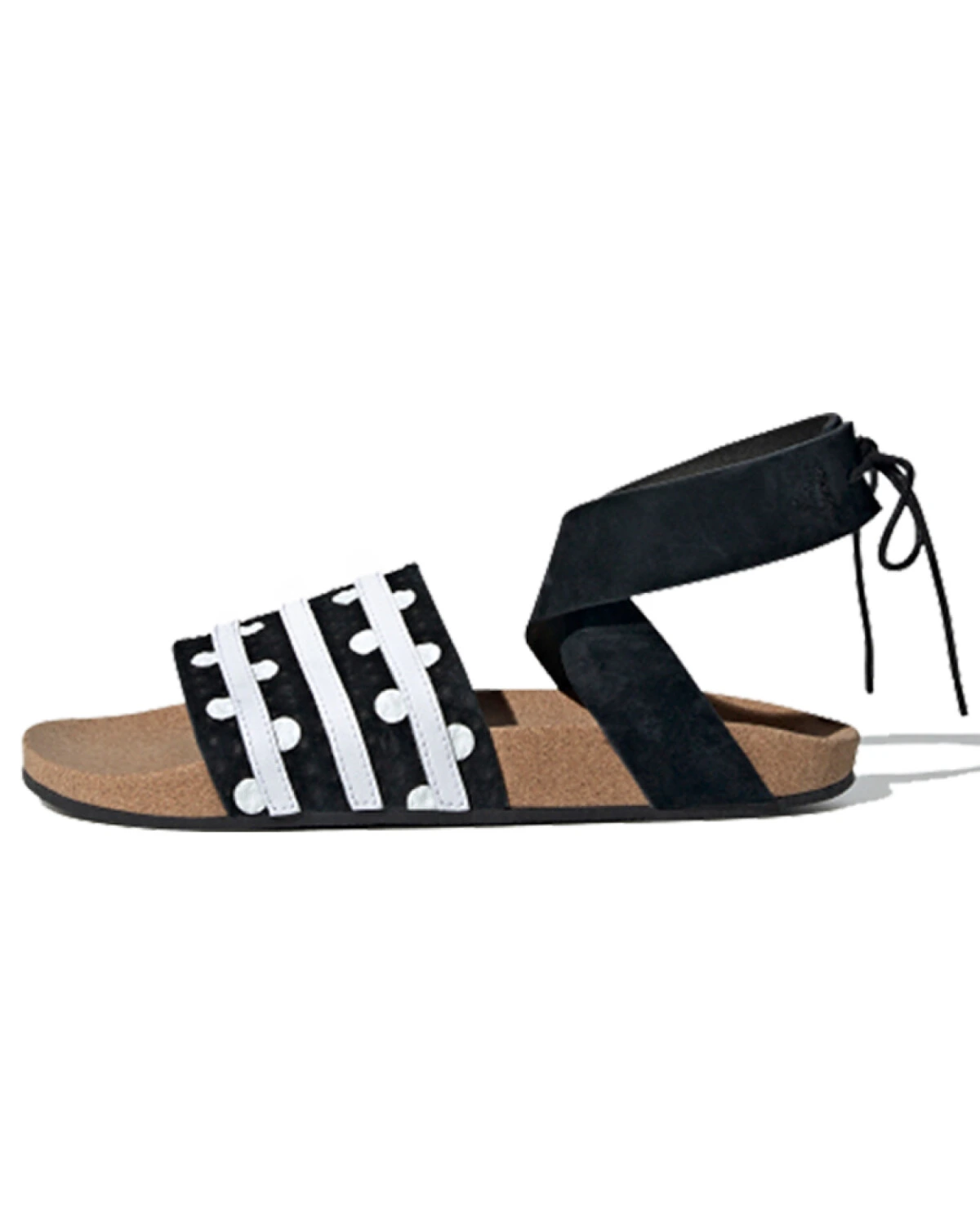 Adidas Originals Adilette Ankle Wrap женские сандалии черно-белые картинка