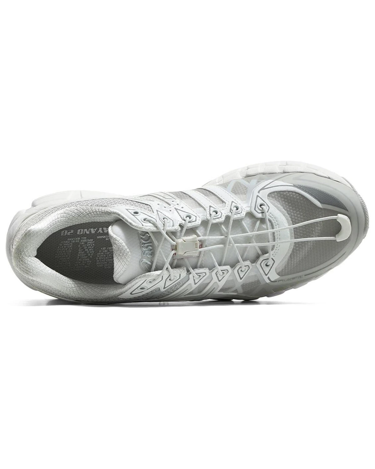 Asics Gel-Kayano20 унисекс спортивные кроссовки белые комфортные картинка