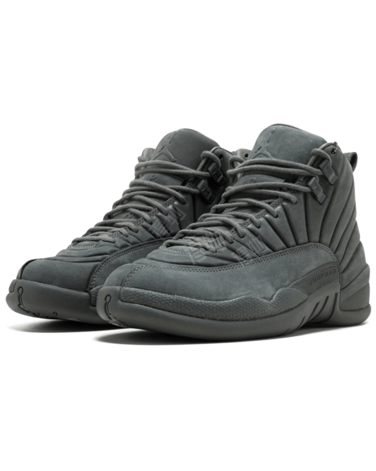 Jordan Air Jordan 12 Retro PSNY мужские кроссовки высокие серые картинка