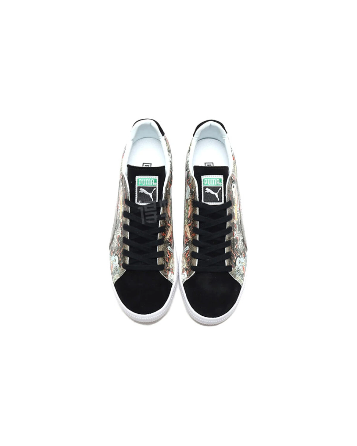 PUMA Suede Three Tides Tattoo x atmos унисекс кеды с принтом и амортизацией картинка