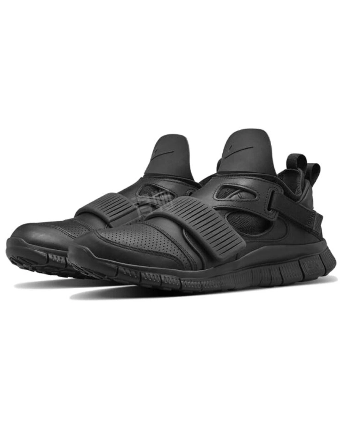 Nike Huarache Carnivore унисекс кроссовки черные с амортизацией и противоскользящей подошвой картинка