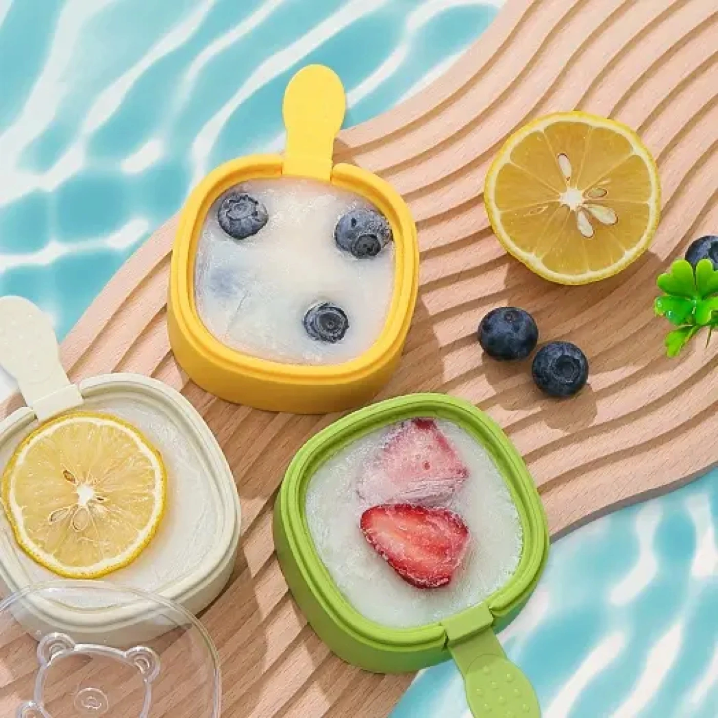 Формы для приготовления мороженого (Оранжевый) картинка