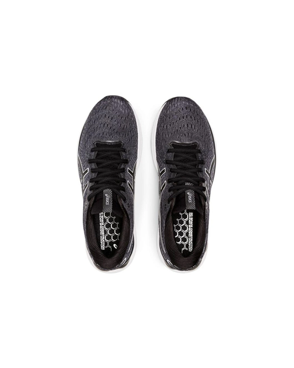 Asics GEL-Nimbus 24 мужские кроссовки для марафона черно-белые картинка