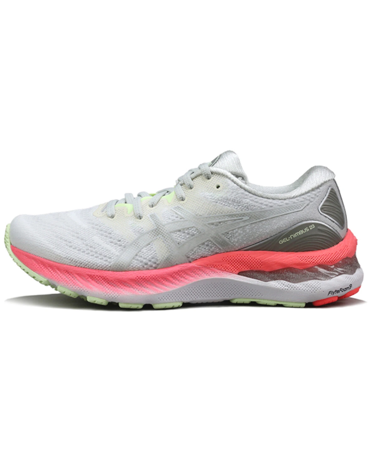 Asics GEL-Nimbus 23 Lite-Show женские кроссовки с амортизацией и дышащим верхом серо-розовые картинка