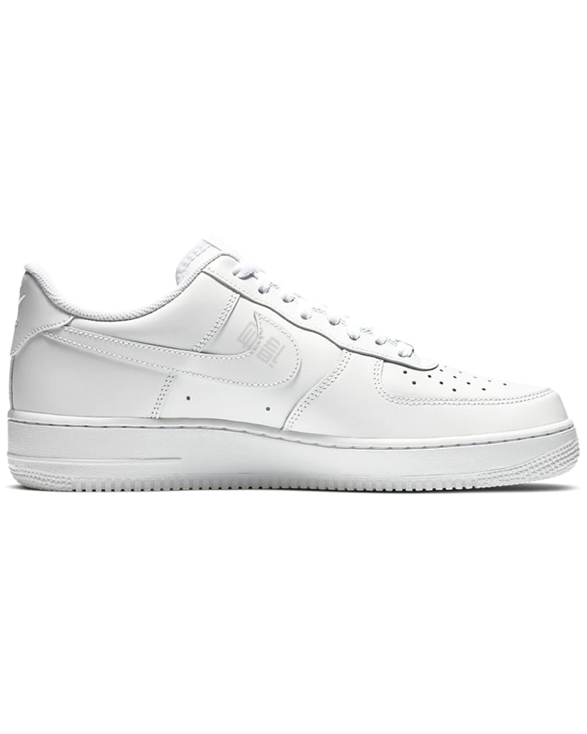 Nike Air Force 1 Low 07 мужские кроссовки белые кожаные повседневные картинка