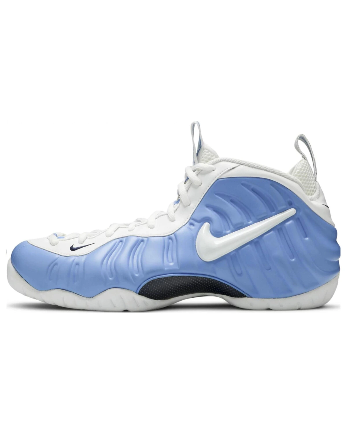 Nike Foamposite Pro University Blue мужские баскетбольные кроссовки кожаные синие картинка