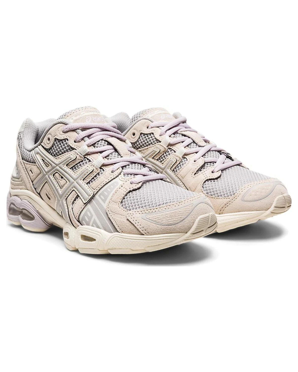 Asics GEL-Nimbus 9 женские повседневные кроссовки стильные и комфортные бежево-коричневые картинка