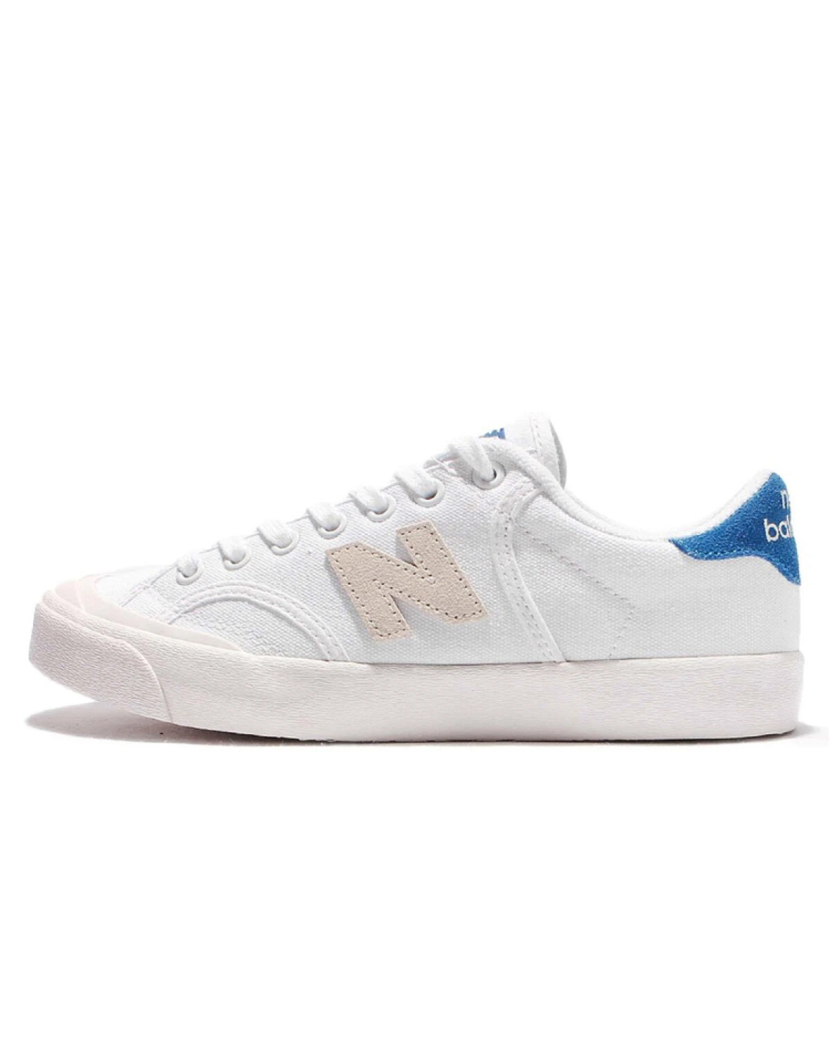 New Balance Court Cup unisex кеды бело-голубые картинка