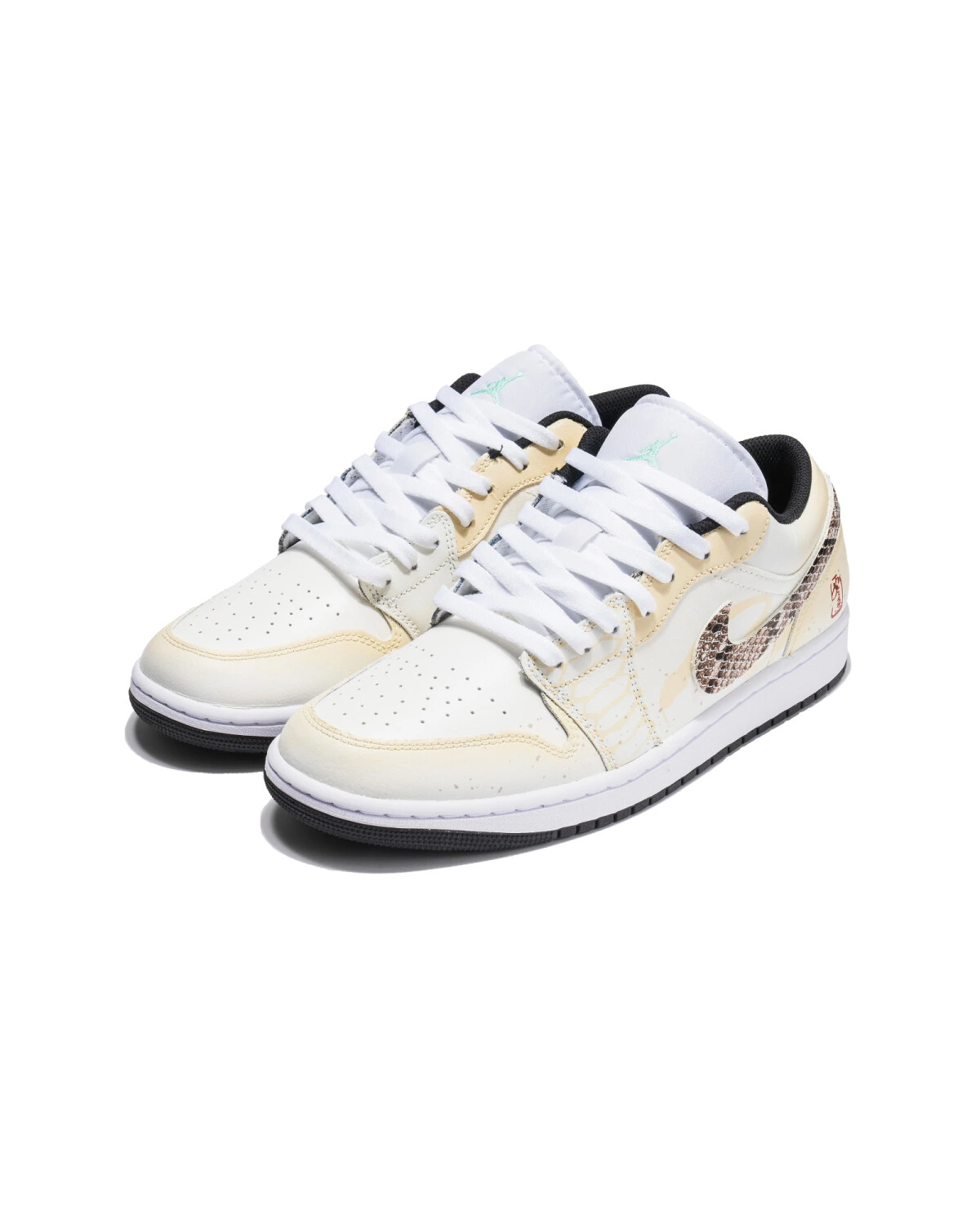 Jordan Air Jordan 1 Low 'Desert Rose' мужские кроссовки ретро баскетбольные коричнево-жёлтые картинка