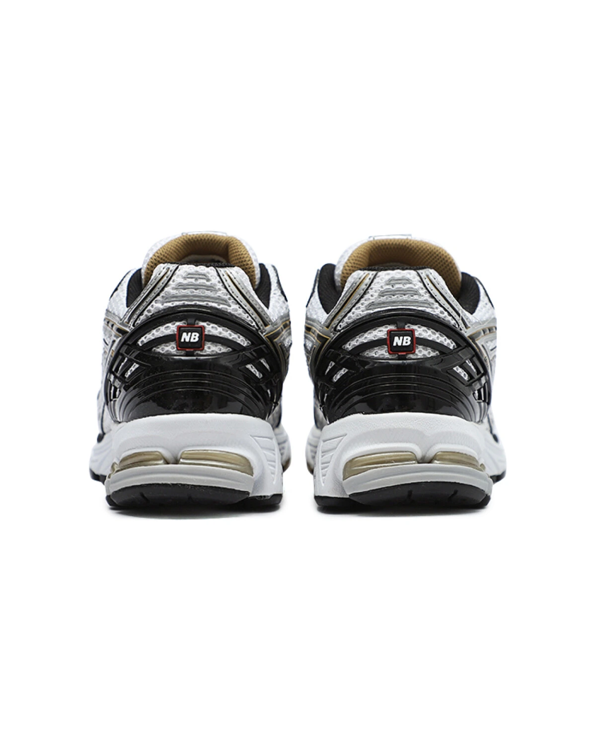 New Balance 1906R унисекс беговые кроссовки из ткани и искусственной кожи бело-черные картинка