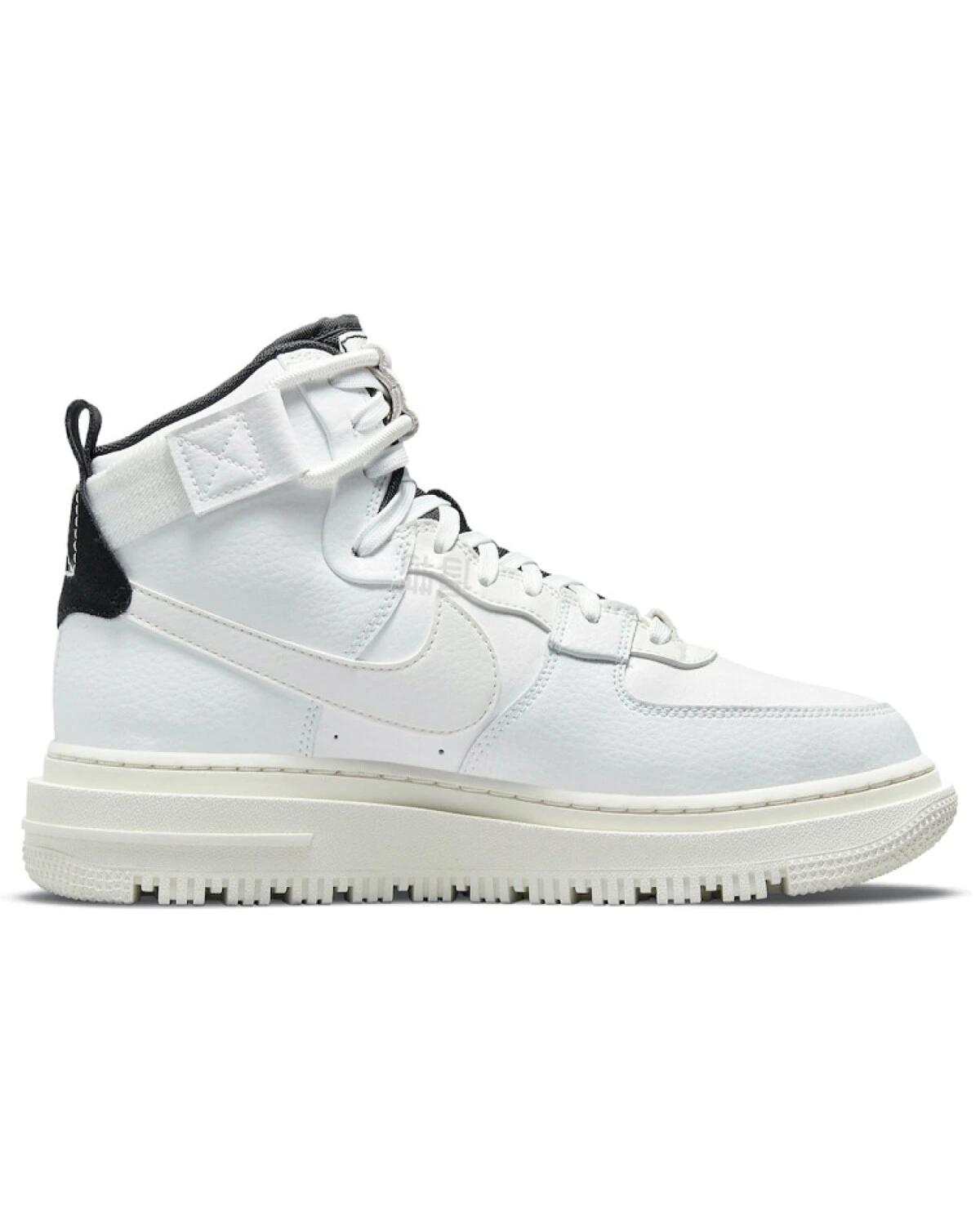Nike Air Force 1 Utility 2.0 женские кроссовки высокие бело-черные картинка