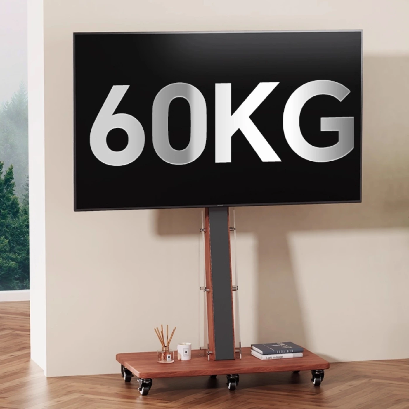Мобильная подставка для телевизоров 50-75" картинка