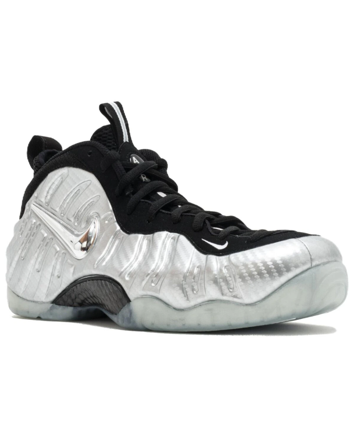 Nike Foamposite Pro Silver Surfer мужские спортивные кроссовки для баскетбола картинка