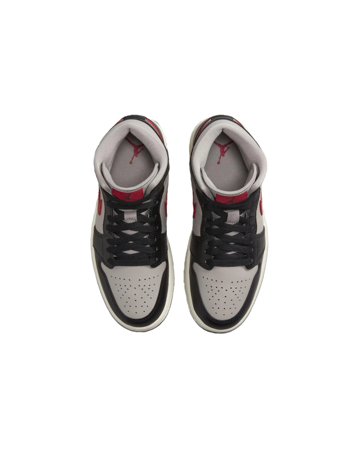 Jordan Air Jordan 1 женские кроссовки с нескользящей подошвой черные картинка