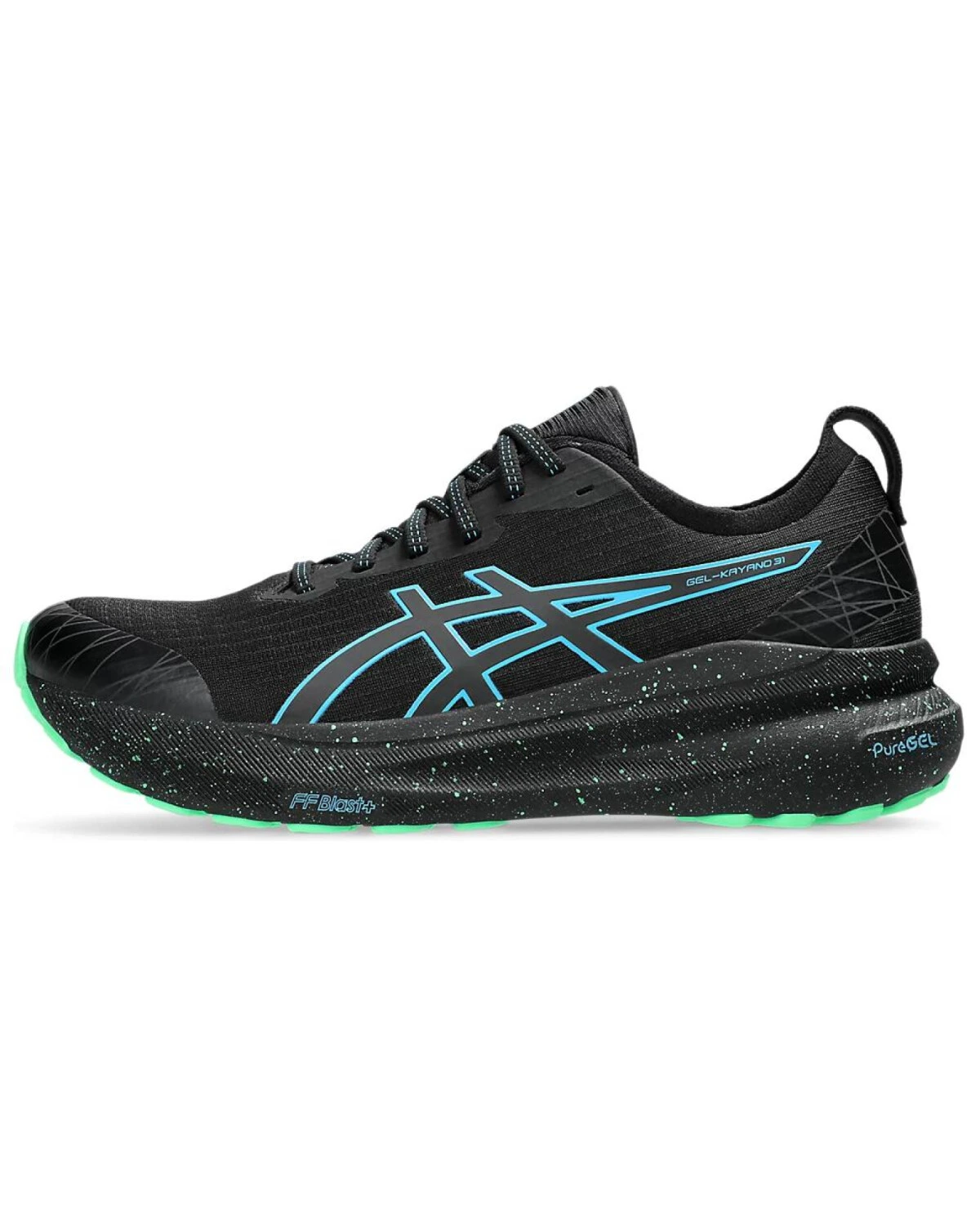Asics Gel-Kayano 31 мужские кроссовки для бега с амортизацией и поддержкой черные картинка