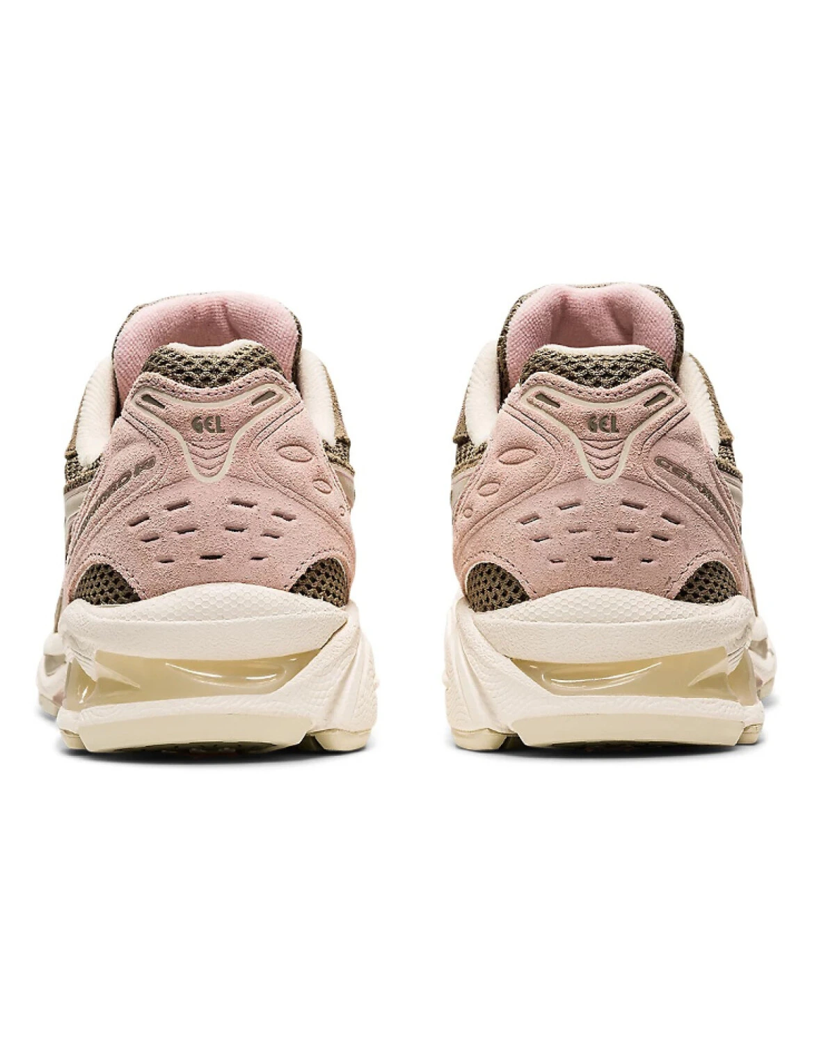 Asics Gel-Kayano 14 женские спортивные кроссовки с амортизацией коричнево-розовые картинка
