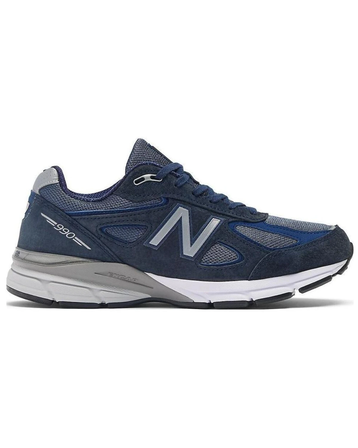 New Balance 990 V4 унисекс кроссовки морской синий картинка