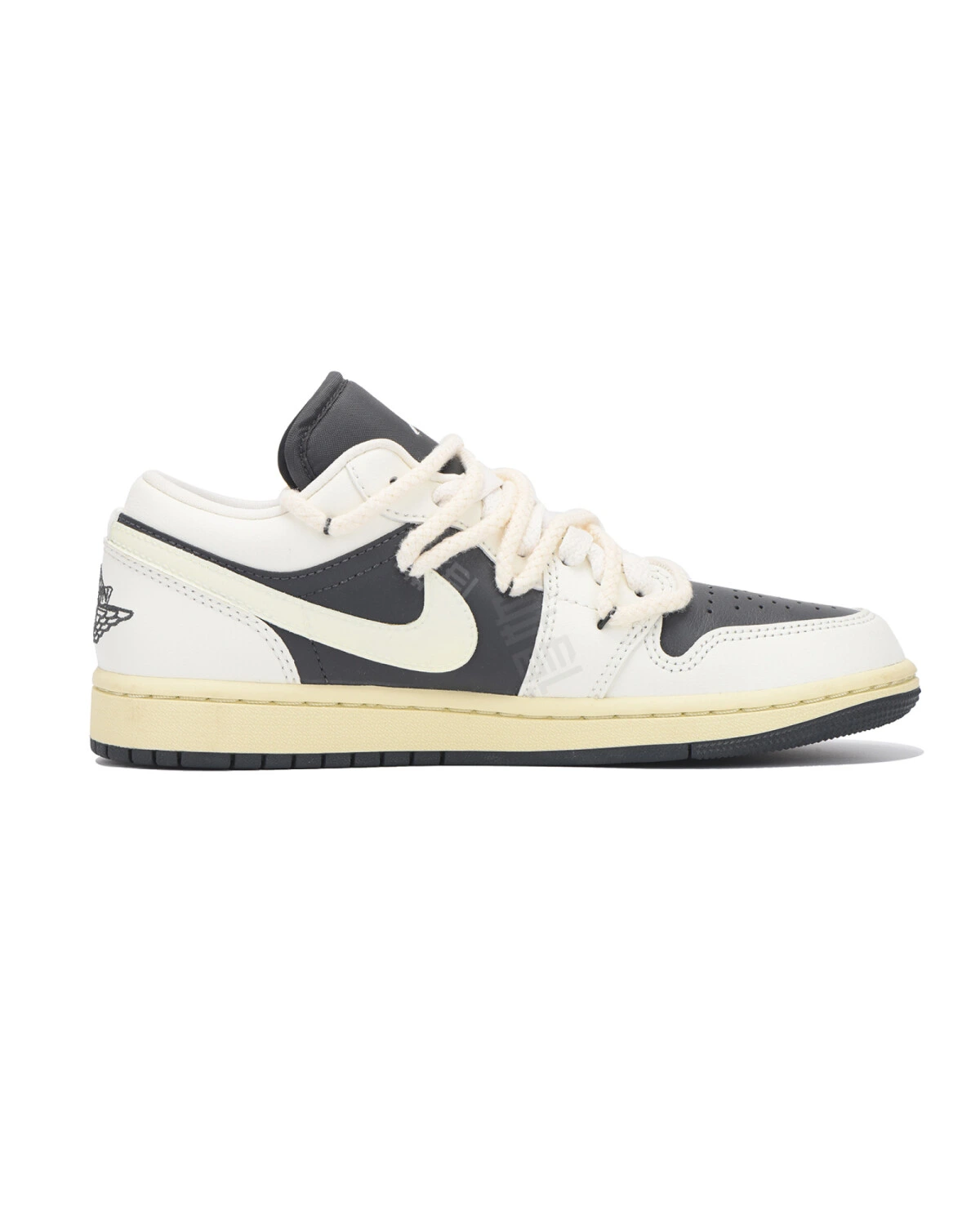 Jordan Air Jordan 1 женские кроссовки черно-белые картинка