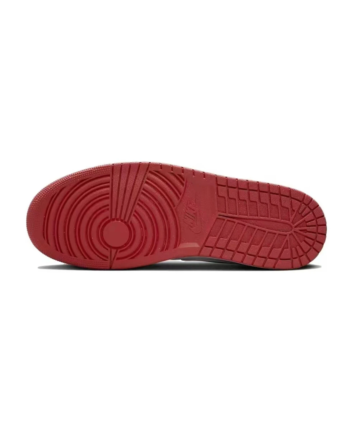 Jordan Air Jordan 1 мужские кроссовки бело-красные картинка