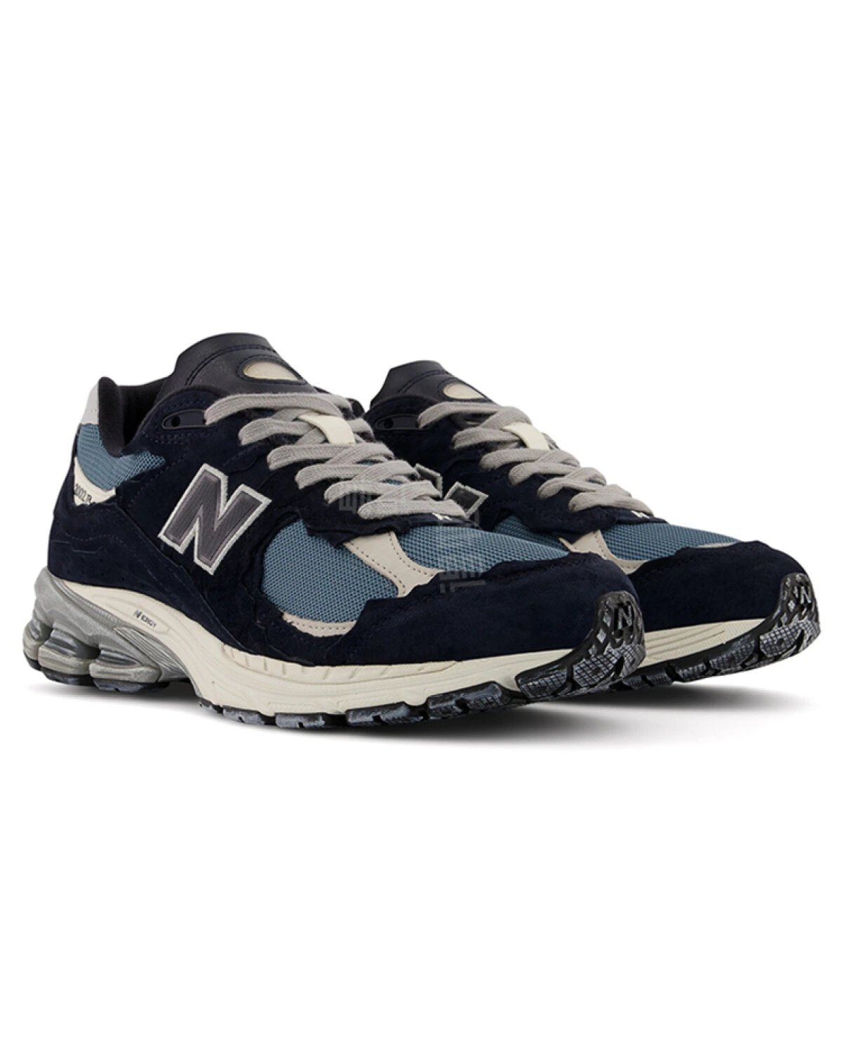 New Balance 2002R унисекс кроссовки черные из ткани и замши для бега и повседневной носки картинка