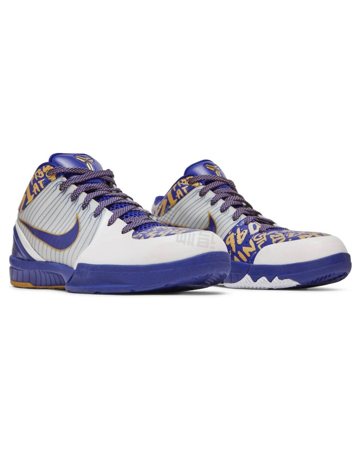 Nike Zoom Kobe 4 Final MVP Home мужские баскетбольные кроссовки белые легкие антипробуксовочные картинка