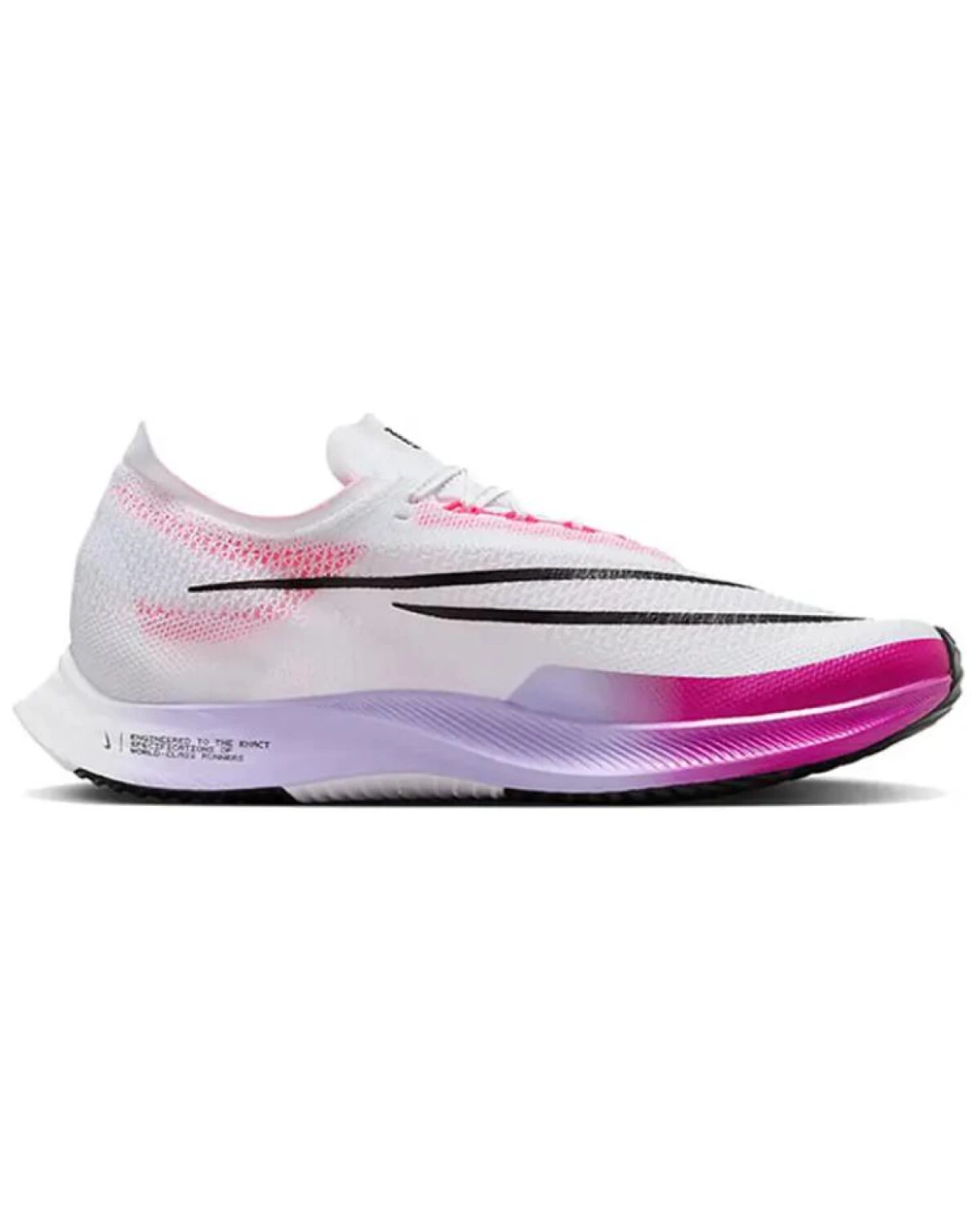 Nike StreakFly унисекс беговые кроссовки бело-розовые с амортизацией картинка