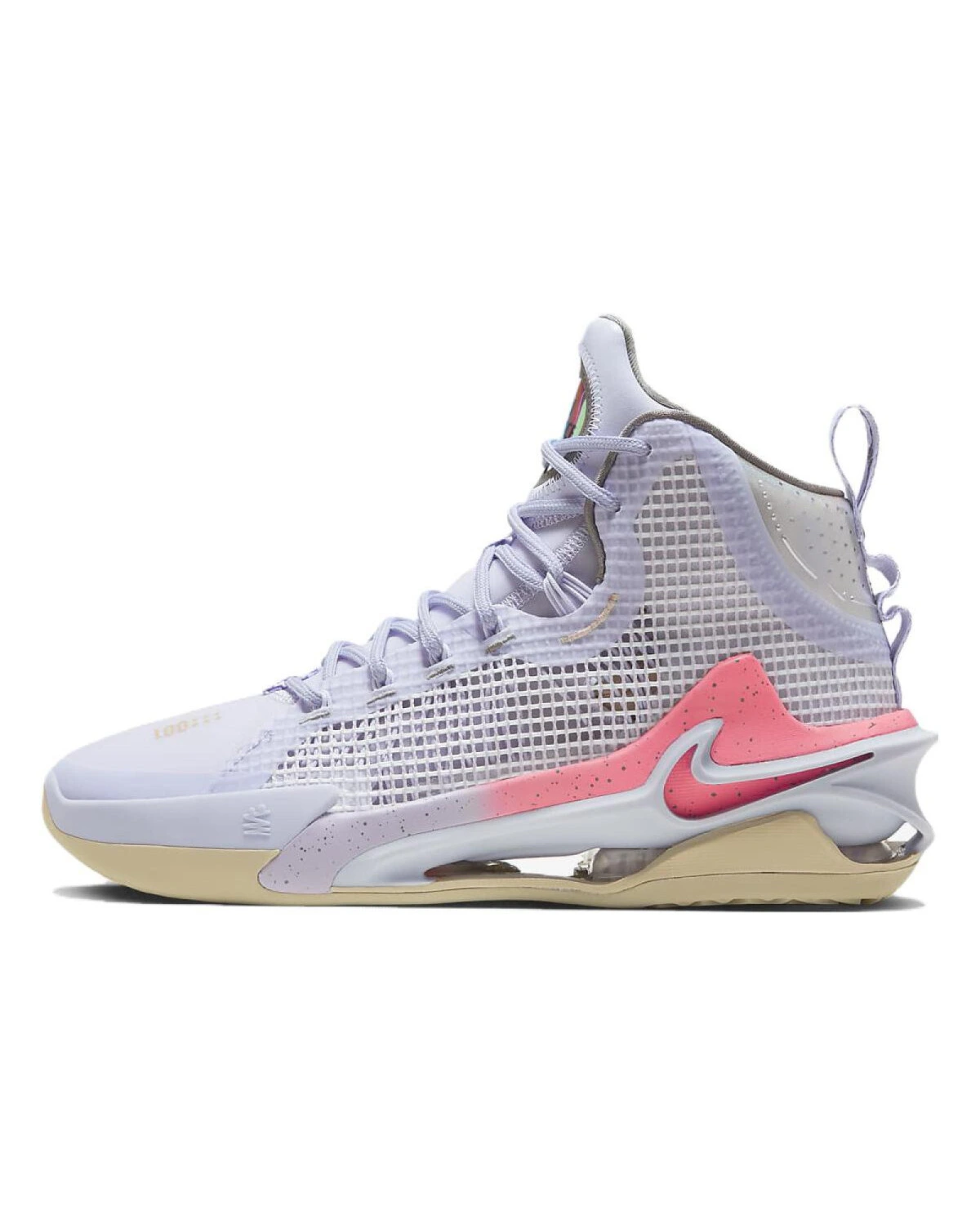 Nike Air ZOOM GT Jump EP унисекс кроссовки текстильные фиолетово-красные картинка