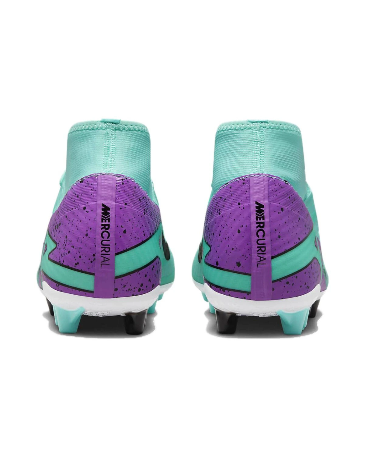 Nike Mercurial Superfly 9 унисекс футбольные бутсы высокие зеленые картинка