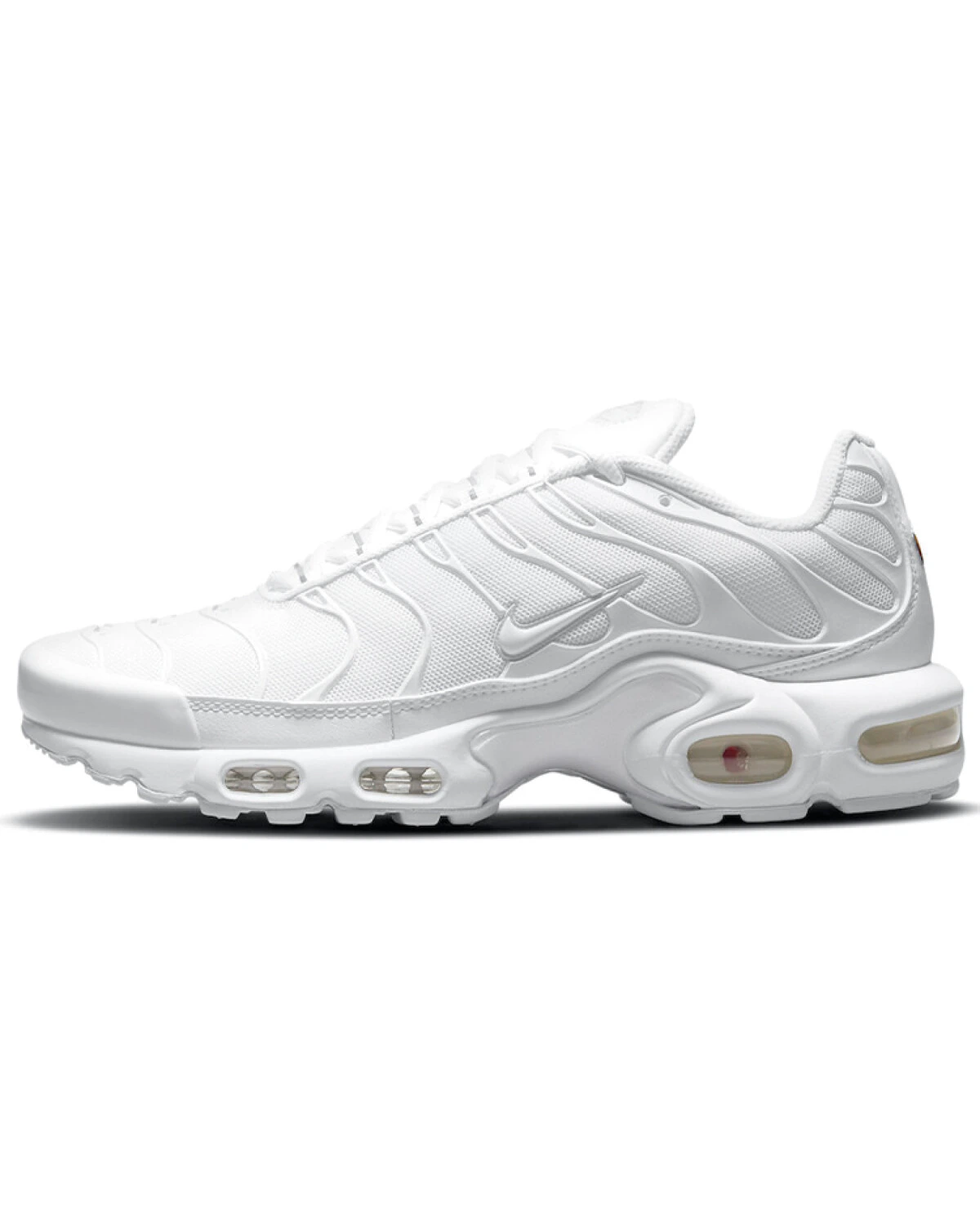 Nike Air Max Plus женские кроссовки белые с амортизацией Air Max картинка