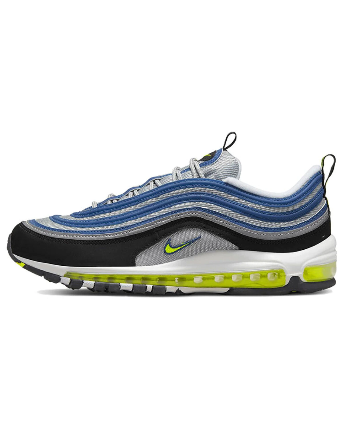 Nike Air Max 97 мужские тренировочные кроссовки из ткани и кожи картинка