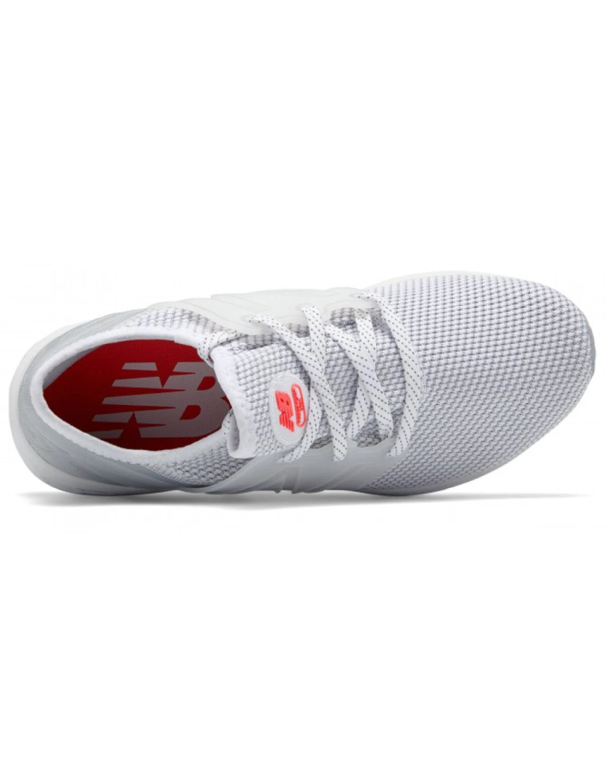 New Balance Fresh Foam Cruz v2 женские кроссовки белые с амортизацией и дышащим верхом картинка