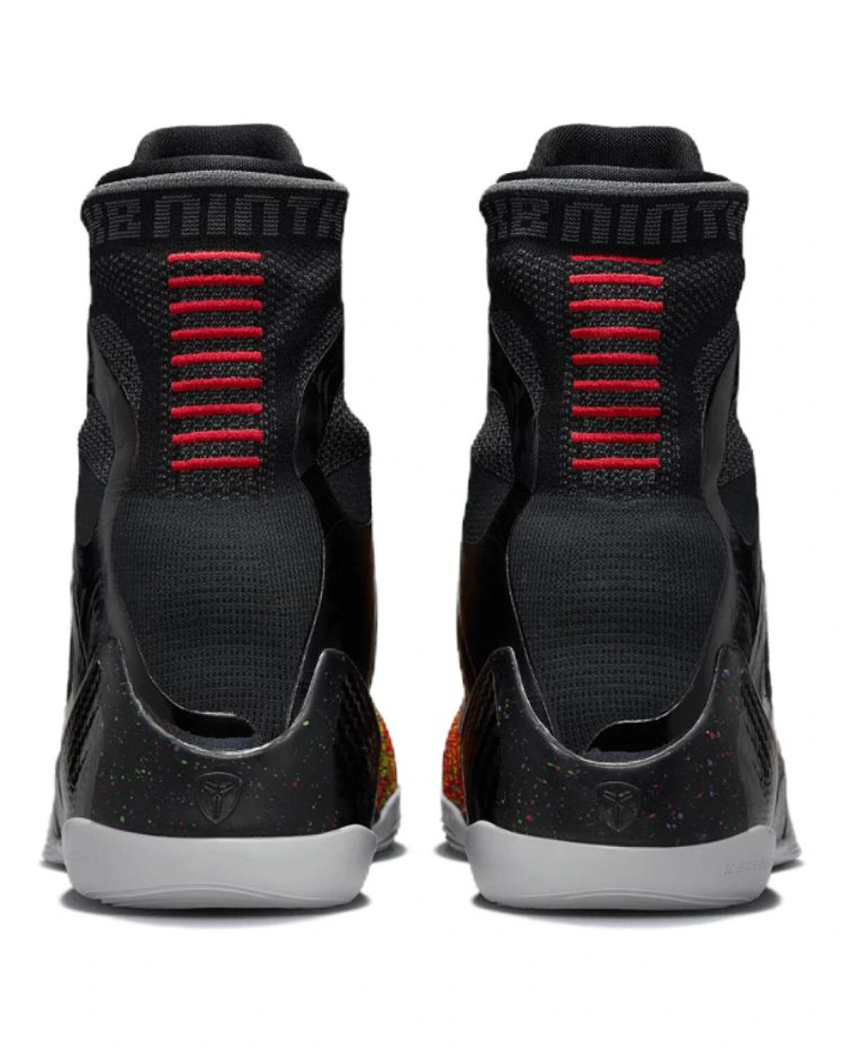 Nike Kobe 9 “Masterpiece” мужские баскетбольные кроссовки черно-серебристо-красные высокие картинка