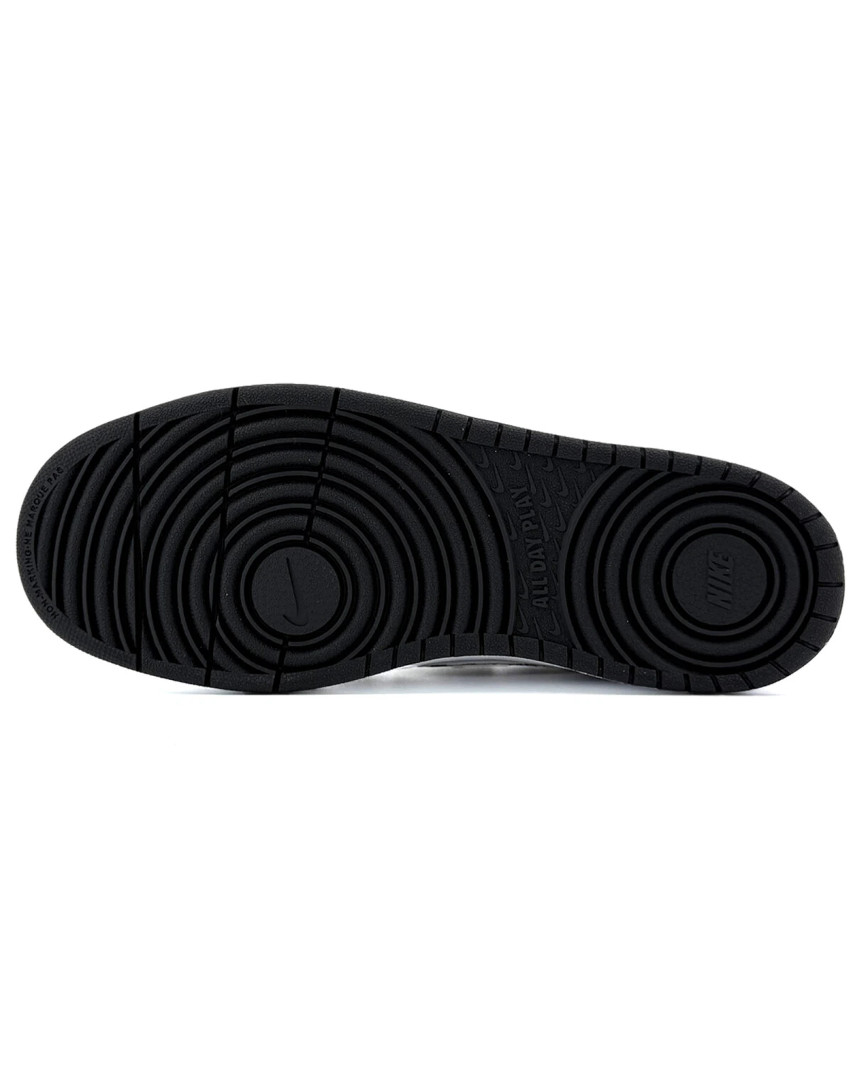 Nike Court Borough детские кроссовки светло-серые градиентные картинка