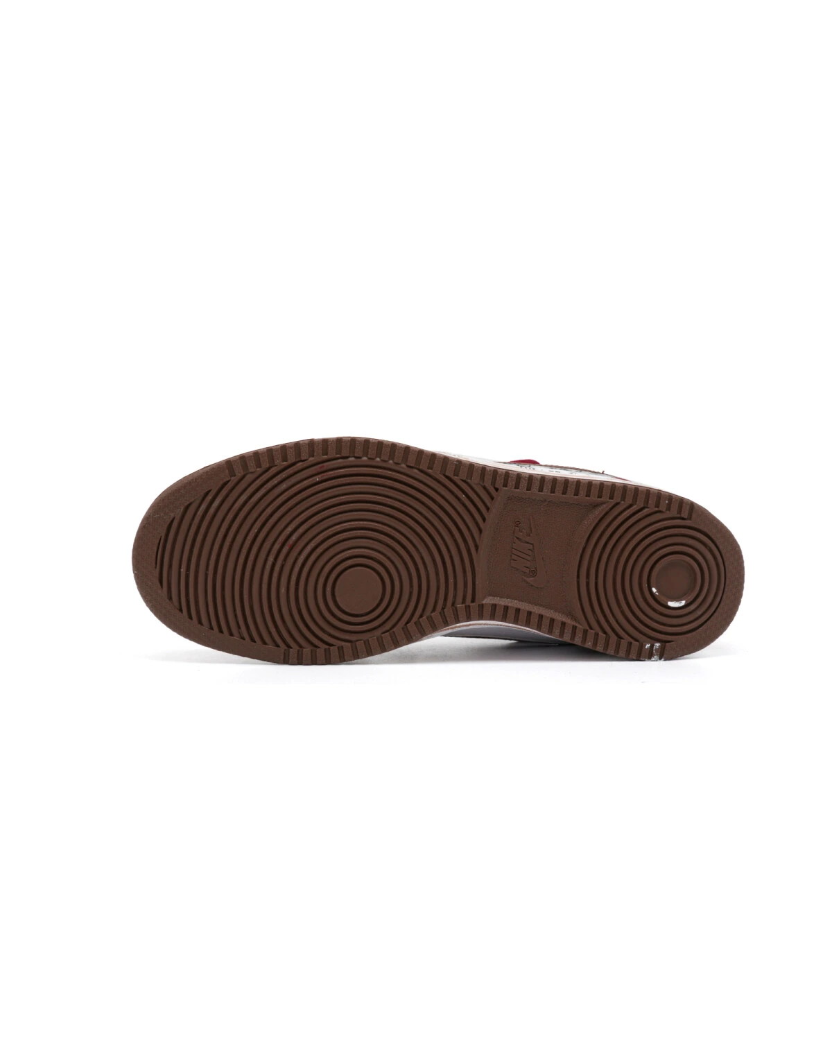 Nike EBERNON мужские кроссовки комфортные бордово-белые картинка