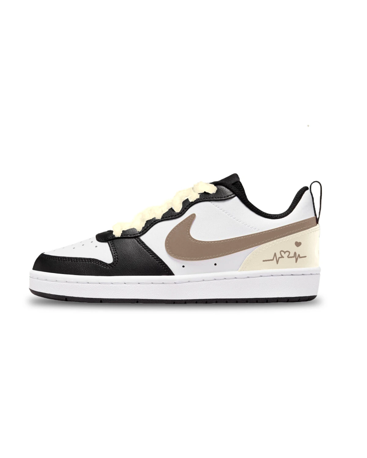 Nike Court Borough детские кеды ярко-желтые картинка