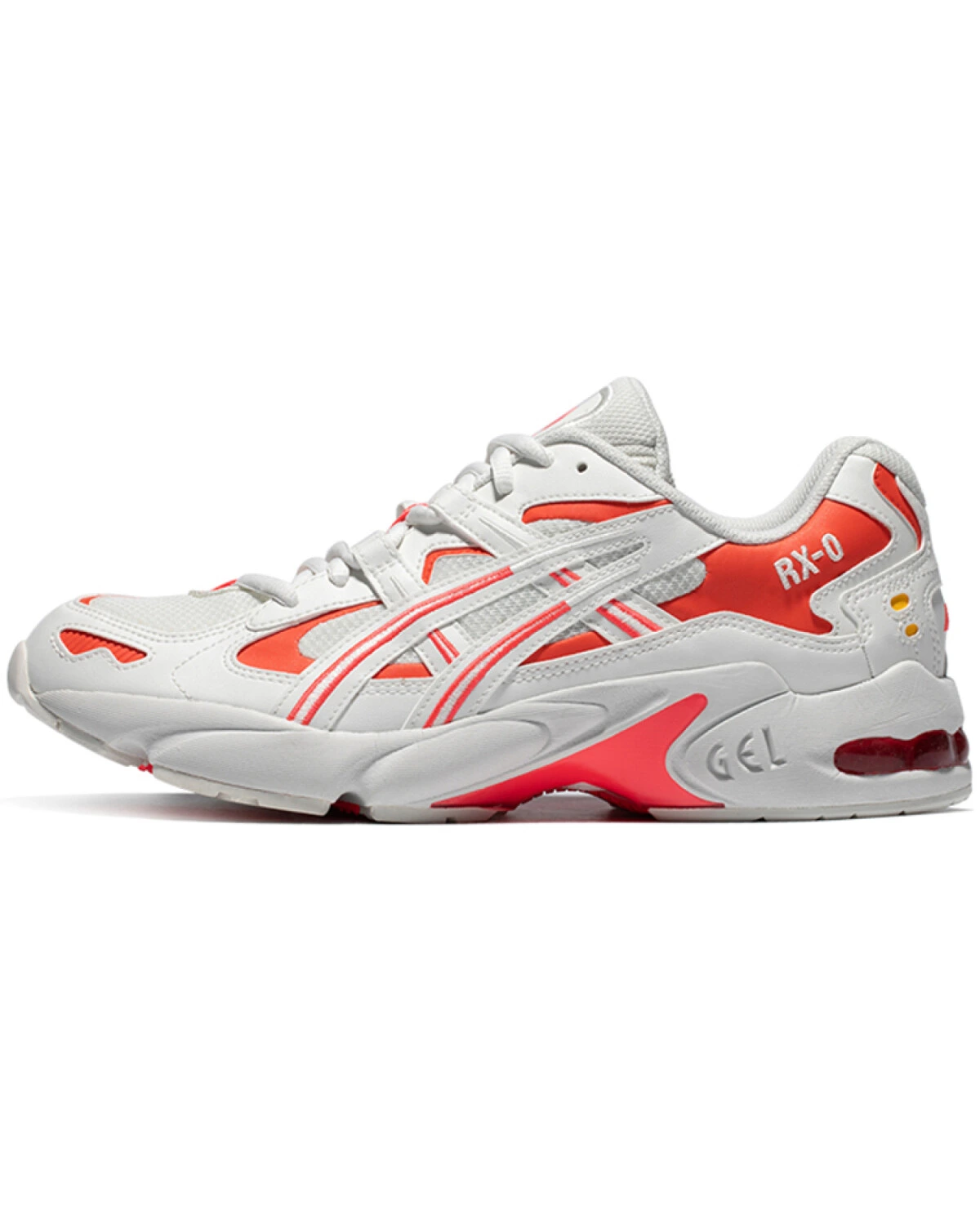 Asics Gel-Kayano 5 OG Gundam унисекс кроссовки белые с оранжевыми акцентами картинка