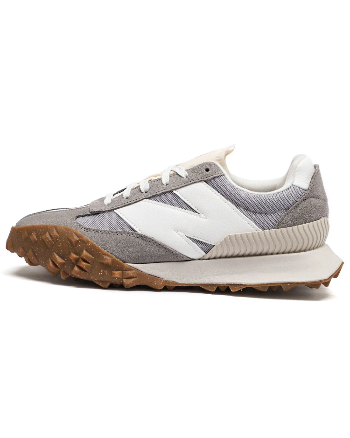 New Balance XC 72 унисекс кроссовки беговые серо-белые картинка