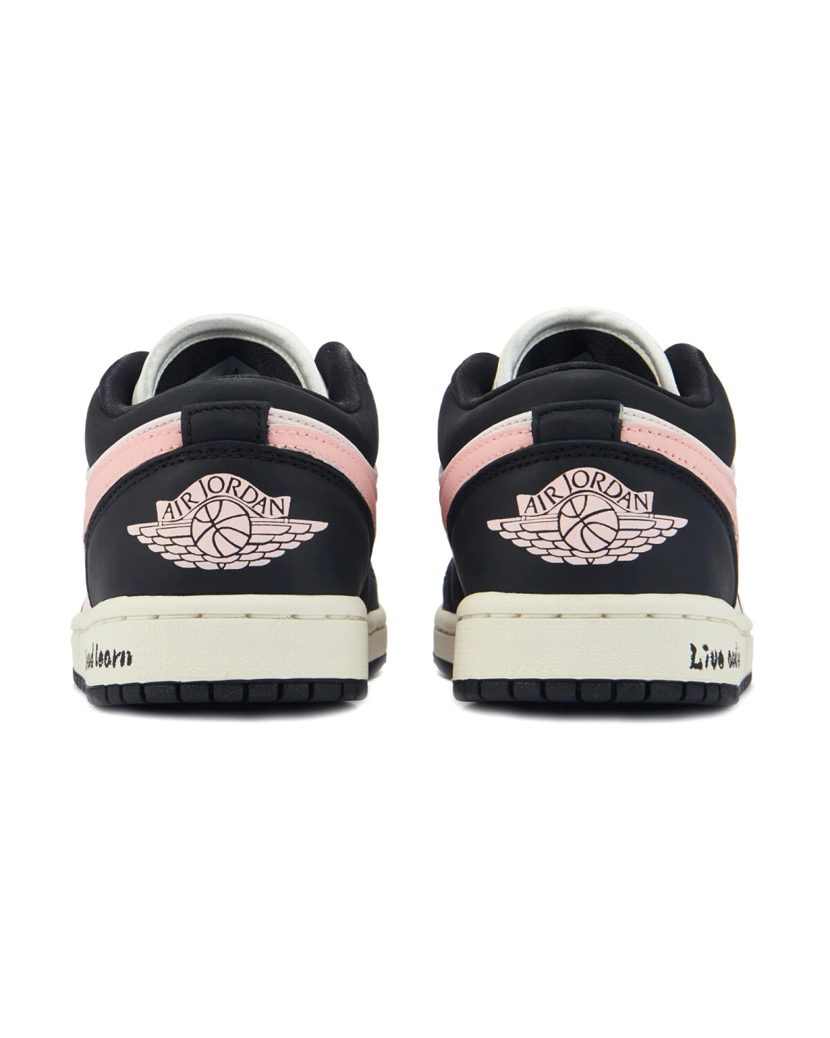 Jordan Air Jordan 1 Low женские кроссовки розовые с амортизацией и шнуровкой картинка