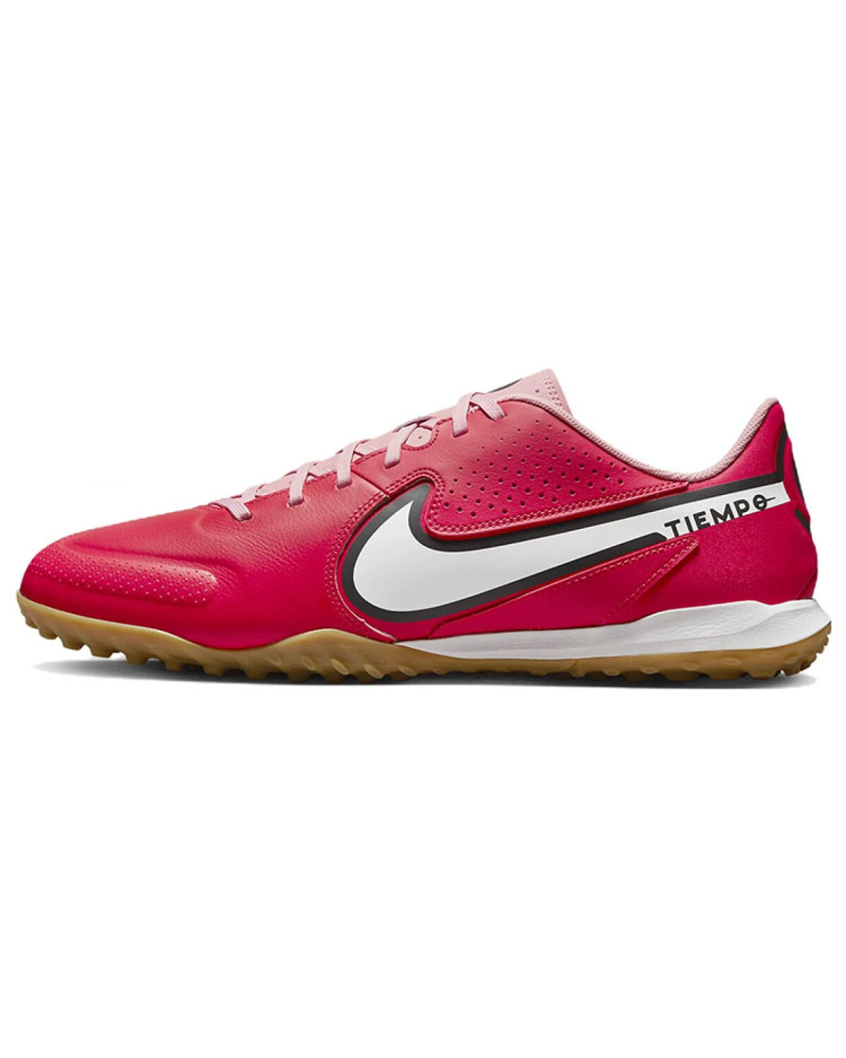 Nike Tiempo Legend 9 Academy унисекс футбольные кроссовки красные кожаные картинка