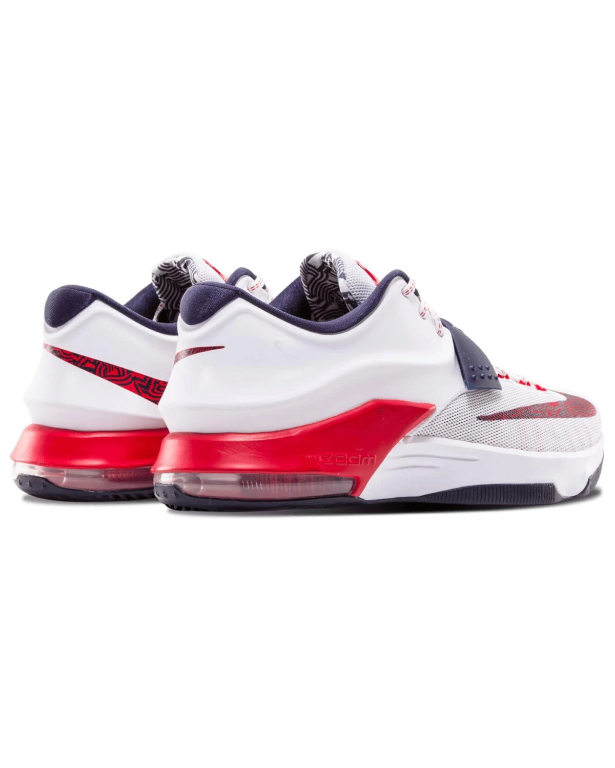 Nike KD 7 USA мужские баскетбольные кроссовки белые противоскользящие легкие картинка