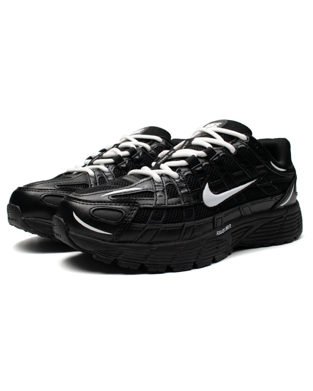 Nike P-6000 мужские кроссовки черные легкие дышащие картинка
