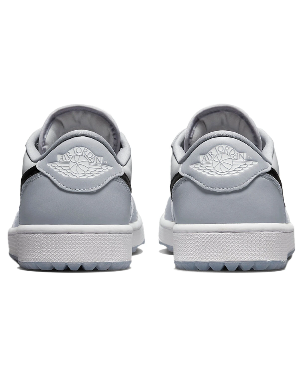 Jordan Air Jordan 1 кроссовки повседневные мужские и женские из кожи бело-серые картинка