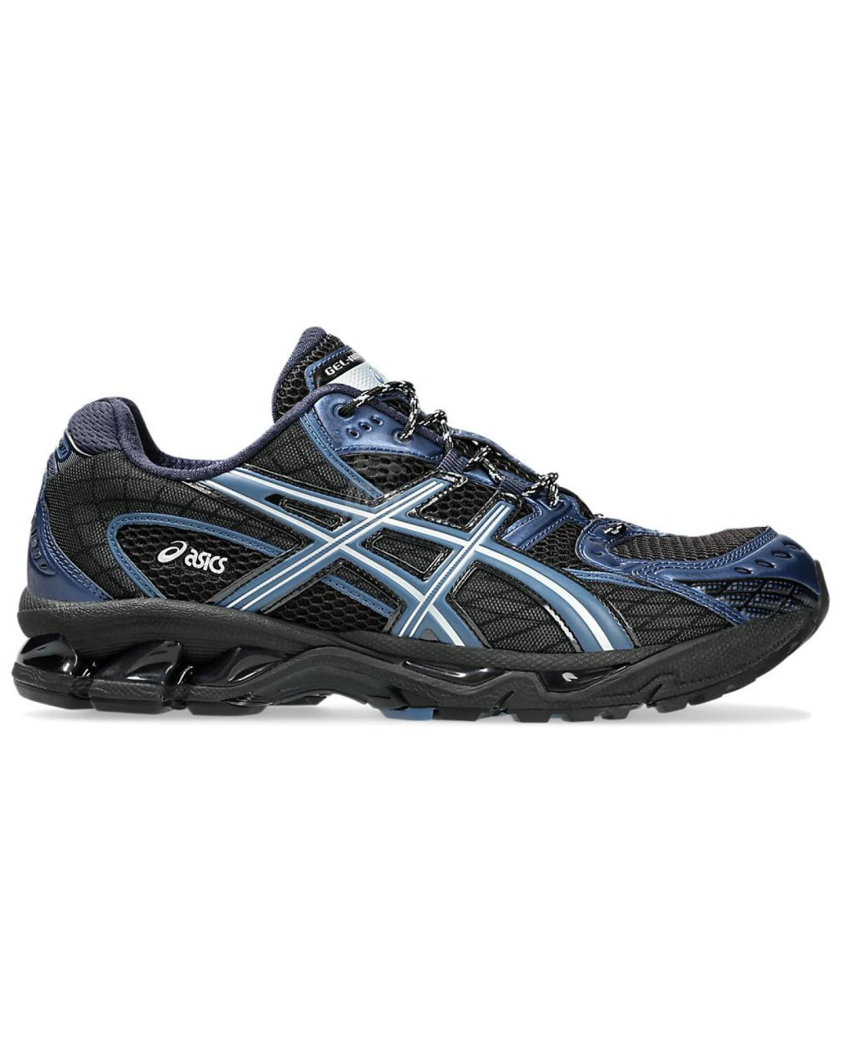 Asics GEL-Nimbus 10.1 унисекс кроссовки сине-черные для бега картинка