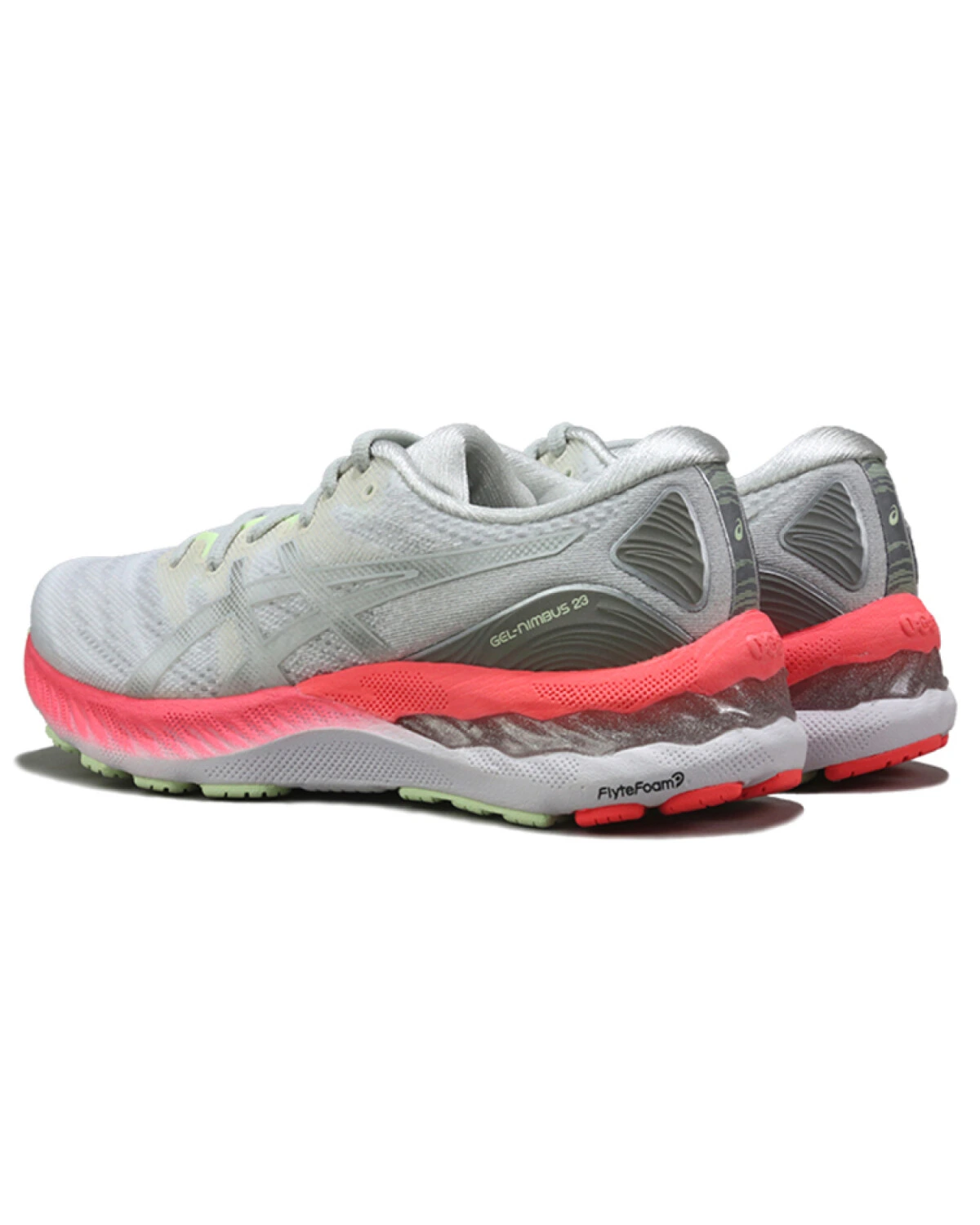 Asics GEL-Nimbus 23 Lite-Show женские кроссовки с амортизацией и дышащим верхом серо-розовые картинка